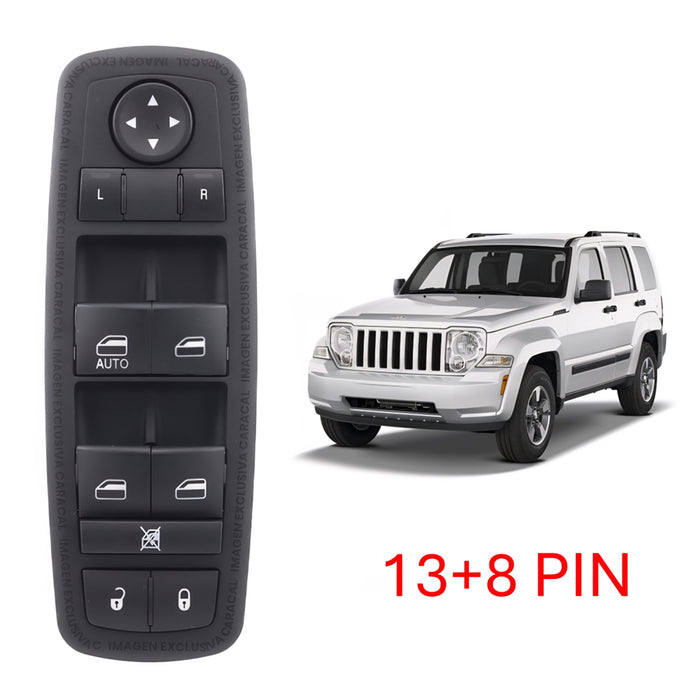 Mando Control Suiche Elevavidrios Journey Cherokee Kk 2007-2012 13+8 Pines