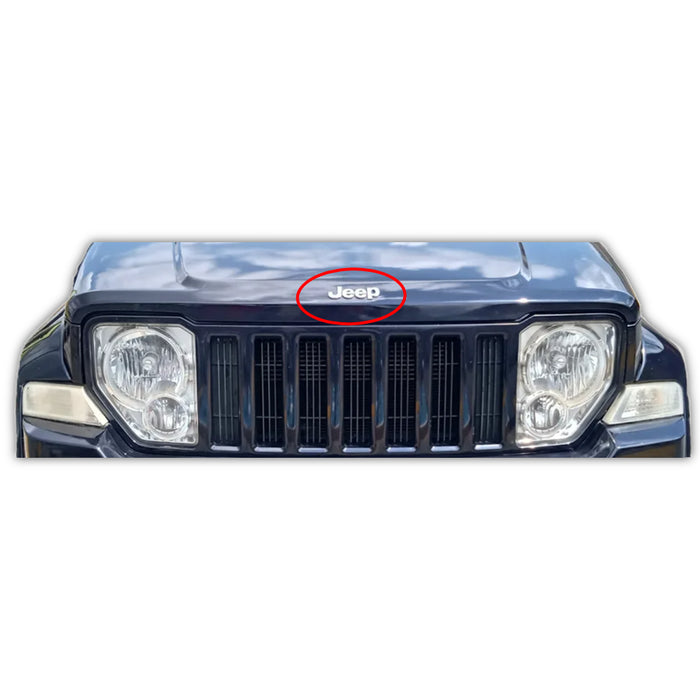 Emblema "Jeep" Capot Y Compuerta Compass Commander Patriot Wrangler Cherokee Kj Kk Grand Cherokee Wk 2005-2018