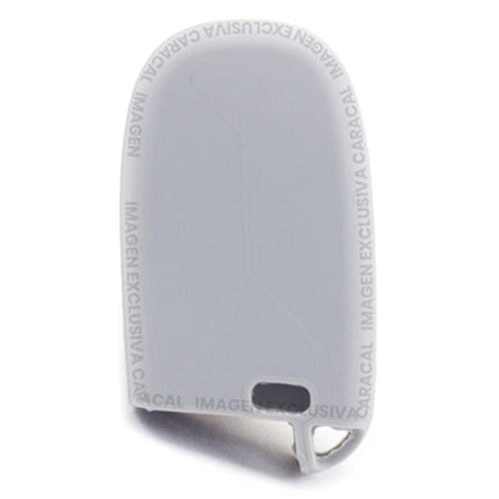 Forro Control Silicone Dodge Charger Challenger Durango Journey 2011-2023 Jeep Grand Cherokee 2014-2023 5 Botones Gris
