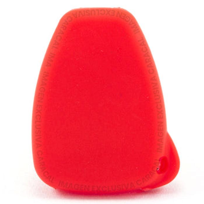 Forro Control Silicone Dodge Caliber 2007-2012 Jeep Commander 2006-2007 Wrangler 2006-2016 Compass 2007-2016 Cherokee Kk 2007-2012 4 Botones Rojo