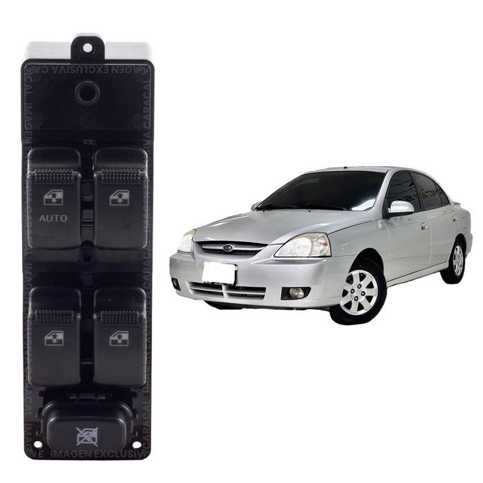 Mando Control Suiche Elevavidrios Kia Rio 2001-2012 Stylus