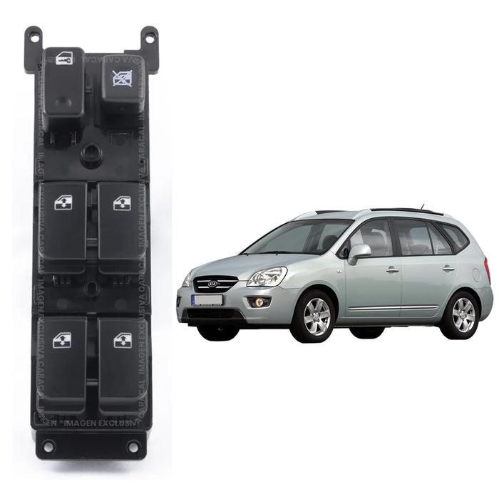 Mando Control Suiche Elevavidrios Kia Carens 2007-2012