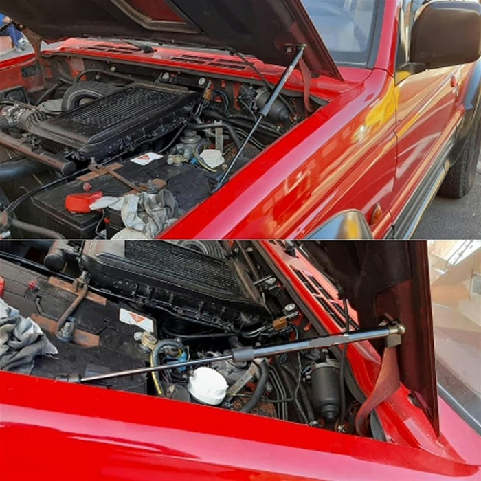 Gato Amortiguador Mitsubishi Montero MK2 Dakar 1990-2009 Kit Adaptación Capot