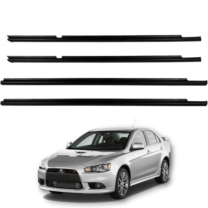 Cepillo Lamevidrio Mitsubishi Lancer Evo 2008-2017 Externo X4