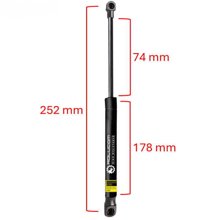 Gato Amortiguador Mazda 3 Sedan 2005-2009 Tapa Maleta Sin Spoiler X2