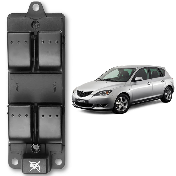 Mando Control Suiche Elevavidrios Mazda Mazda 3 Hachback 2003-2009