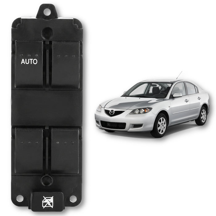 Mando Control Suiche Elevavidrios Mazda 3 5 2003-2010 12+4 Pines