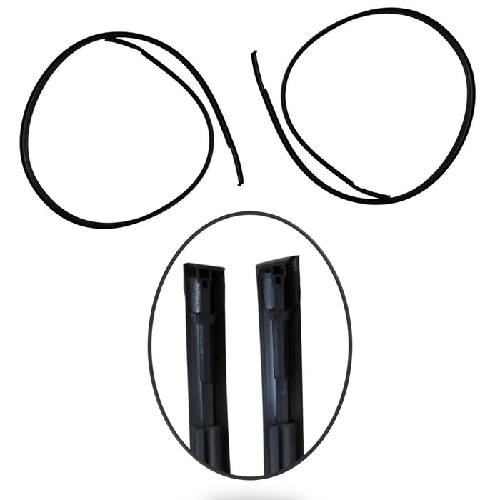 Goma Platina Moldura Nissan Tiida 2005-2011 Canal Techo X2