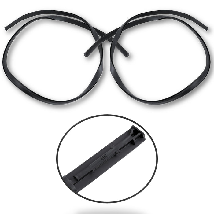 Goma Platina Moldura Nissan Sentra 2013-2018 Canal Techo X2