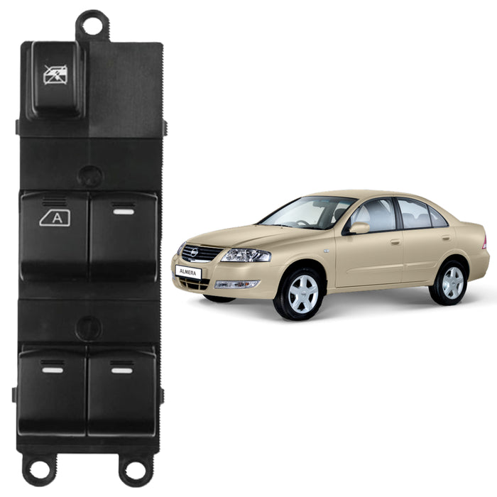 Mando Control Suiche Elevavidrios Nissan Almera 2006-2013