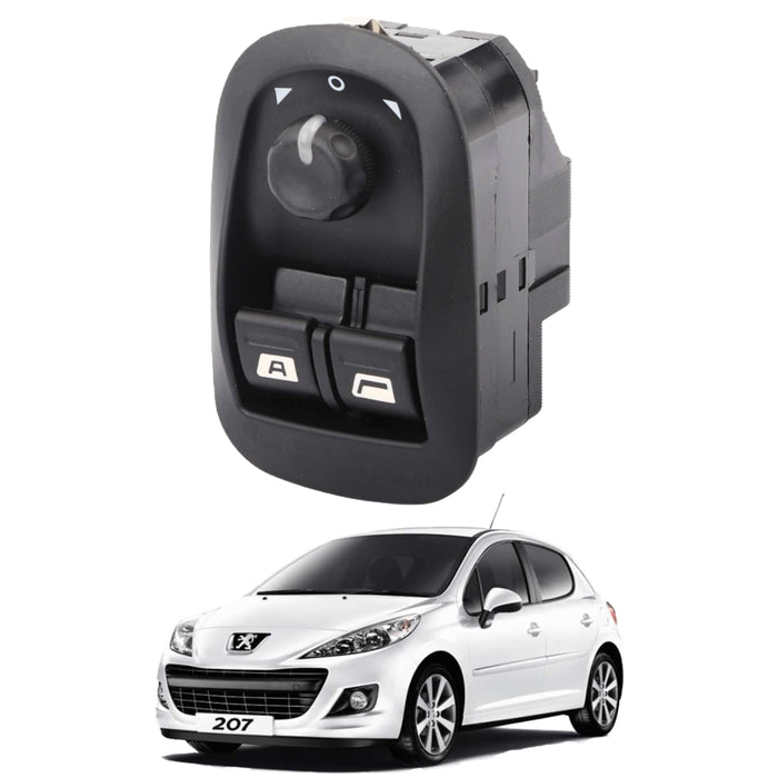 Mando Control Suiche Elevavidrios Peugeot 206 207 Con Control Retrovisor