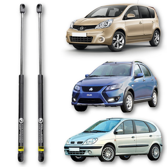 Gato Amortiguador Saipa Quick Nissan Note Renault Scenic 1999-2010 Compuerta X2