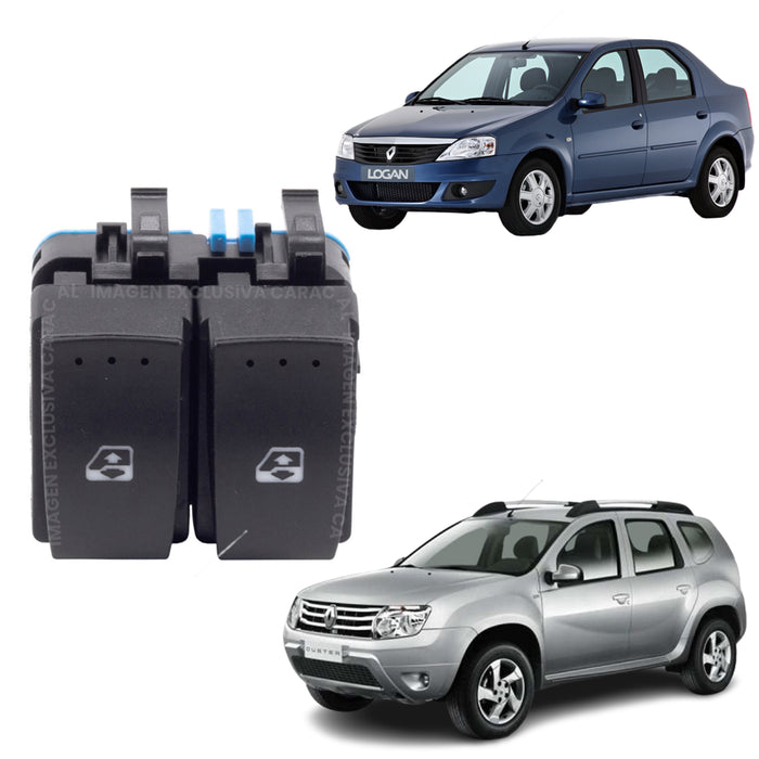 Mando Control Suiche Elevavidrios Renault Ii Laguna Clio Megane Scenic Duster Logan Sandero 2001-2016
