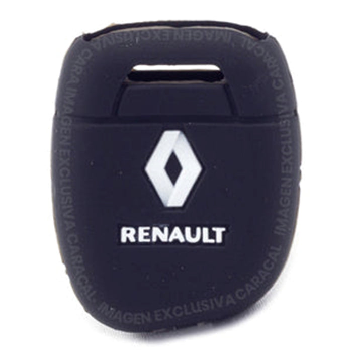 Forro Control Llave Silicone Reanult Twingo 1997-2010 Logan 2005-2007 Megane Clio Symbol 1999-2004 Kangoo 1997-2010 Sin Botones Negro
