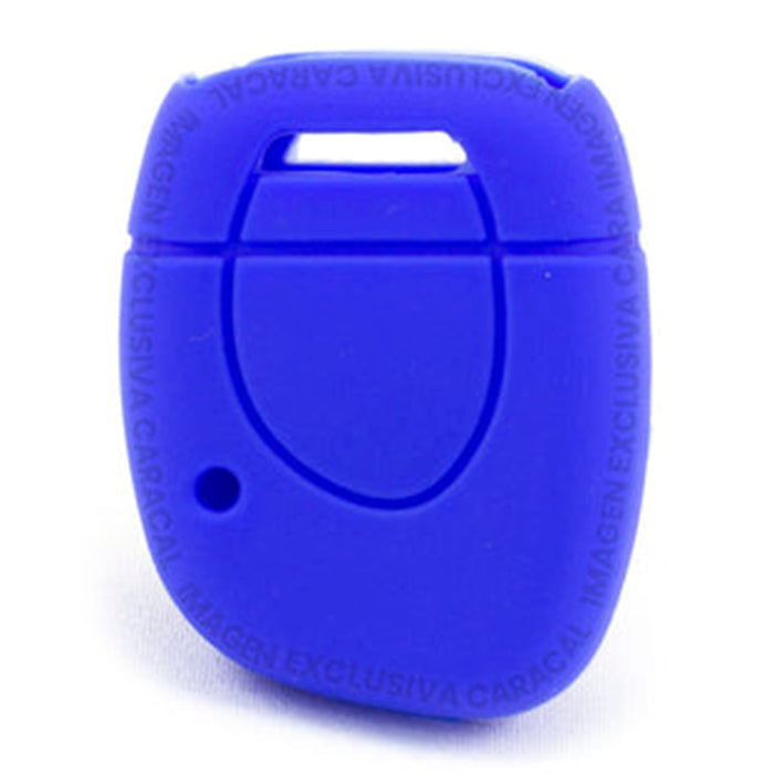 Forro Control Llave Silicone Reanult Twingo 1997-2010 Logan 2005-2007 Megane Clio Symbol 1999-2004 Kangoo 1997-2010 Sin Botones Azul
