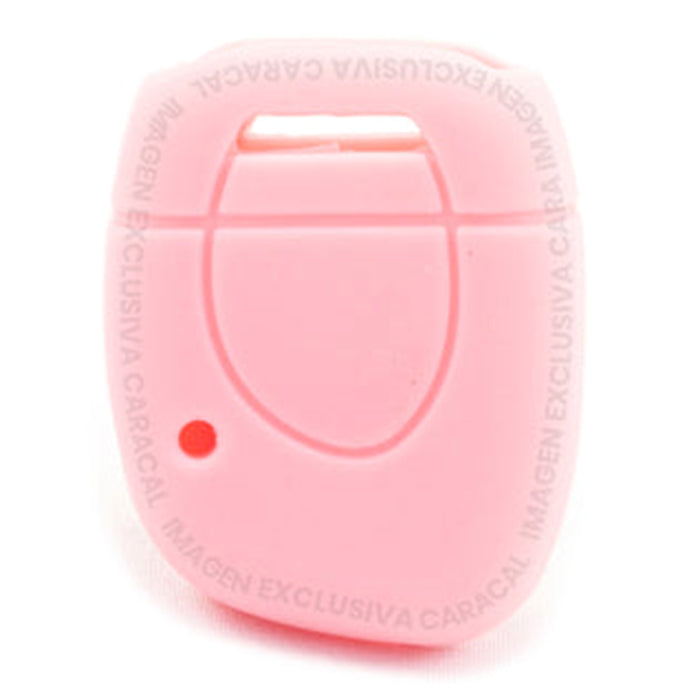 Forro Control Llave Silicone Reanult Twingo 1997-2010 Logan 2005-2007 Megane Clio Symbol 1999-2004 Kangoo 1997-2010 Sin Botones Rosado