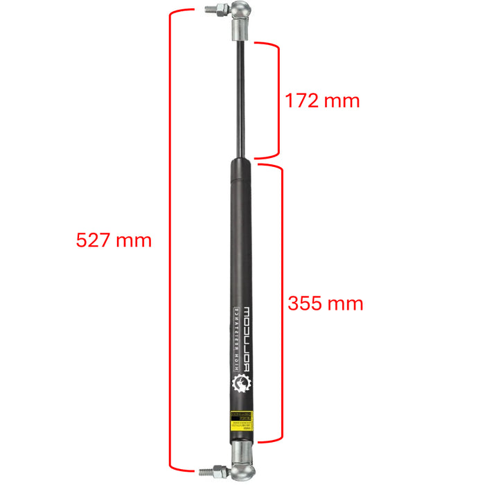 Gato Amortiguador Toyota Fortuner 2006-2018 Compuerta Blindada X2