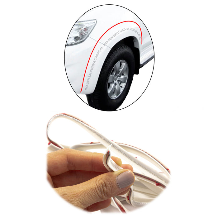 Goma Aisladora Grand Vitara Montero Terios Tucson Bt50 4Runner Hilux Fortuner Vivo Buche Blanco Set GOMA BUCHE