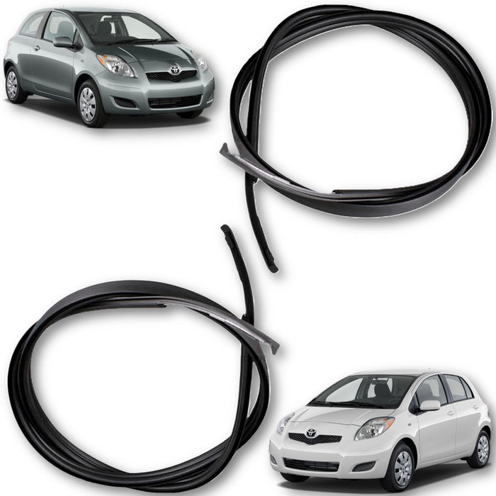 Goma Platina Moldura Toyota Yaris 2006-2011 Hatchback Canal Techo X2