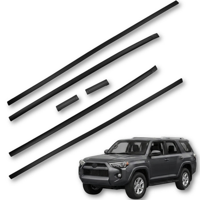 Goma Platina Moldura Toyota 4Runner 2010-2024 Parabrisas Canal Techo Set X6
