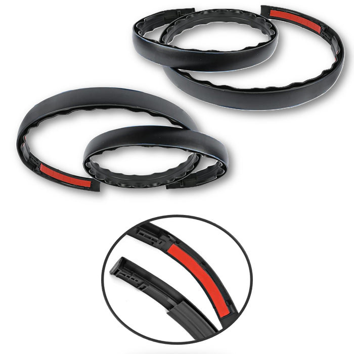 Goma Platina Moldura Toyota Tacoma 4 Ptas 2007-2015 Canal Techo X2