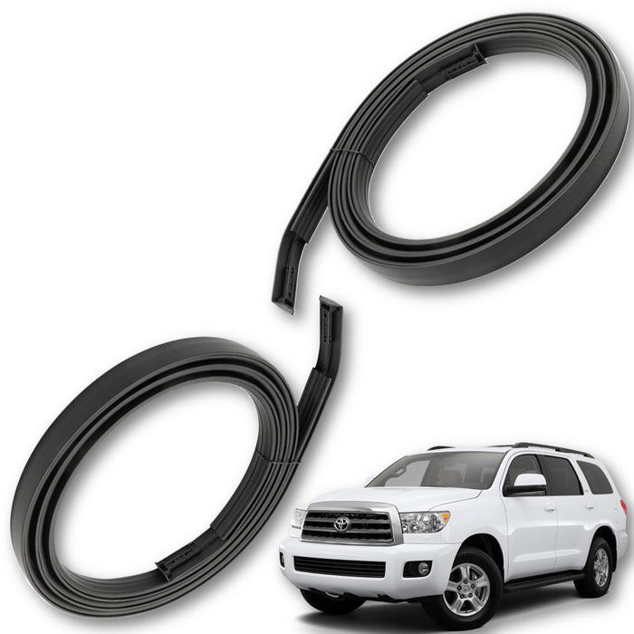 Goma Platina Moldura Toyota Sequoia 2008-2021 Canal Techo X2