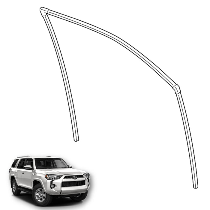 Goma Corredera Vidrio Toyota 4Runner 2010-2024 Delantero Derecho