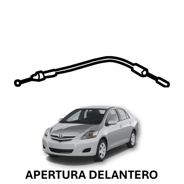Guaya Cerradura Toyota Yaris Belta 2007-2016 Apertura Puerta Manilla Interna Delantera