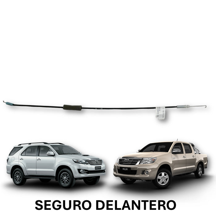 Guaya Cerradura Toyota Hilux Fortuner 2006-2015 Apertura Seguro Delantera