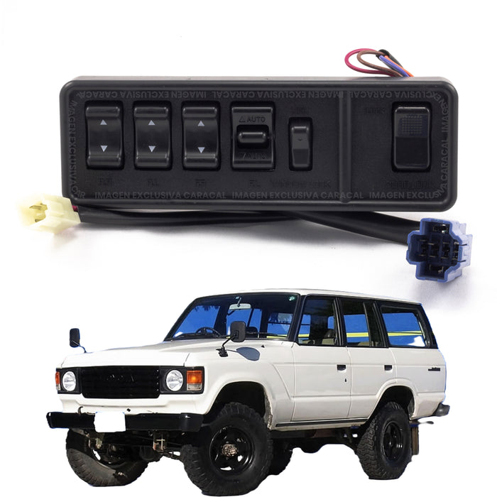 Mando Control Suiche Elevavidrios Toyota Land Cruiser Fj60 Samurai 1982-1995
