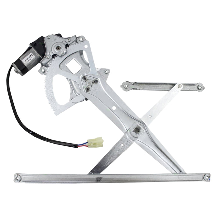 Mecanismo Elevavidrios Toyota Yaris Sedan Belta 2007-2012 Eléctrico Con Motor Delantero Izquierdo