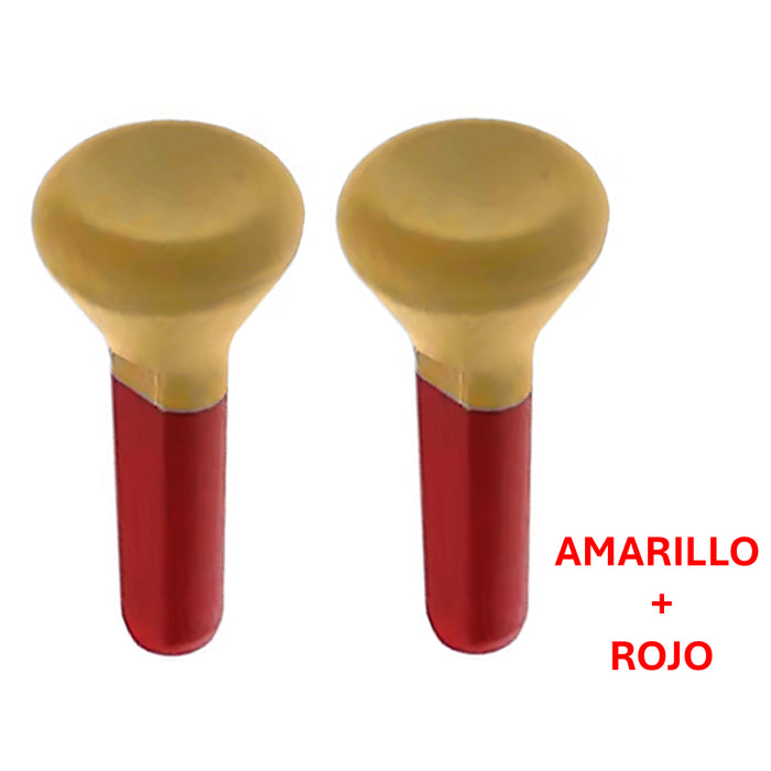 Perilla De Seguro Reclina Asiento Trasero Toyota Yaris Celica Camry Corolla 2002-2018 Amarillo X2