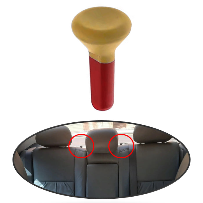 Perilla De Seguro Reclina Asiento Trasero Toyota Yaris Celica Camry Corolla 2002-2018 Amarillo X2