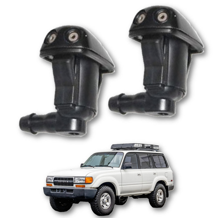 Sapito Rociador Wiper Limpiaparabrisas Toyota Land Cruiser Fj80 Autana Burbuja 1990-2009 X2