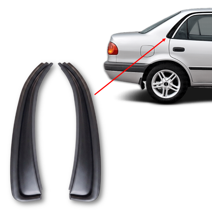 Tapa Triangulo Toyota Corolla Sapito 1998-2002 Moldura Puerta Trasera X2