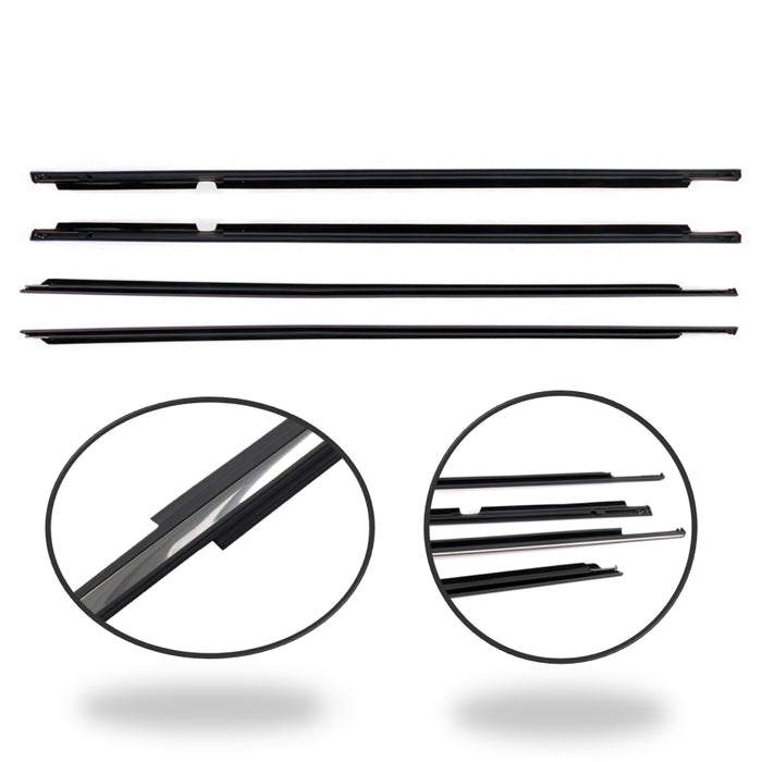 Cepillo Lamevidrio Toyota Corolla 2003-2008 Sensacion Cromado Externo X4