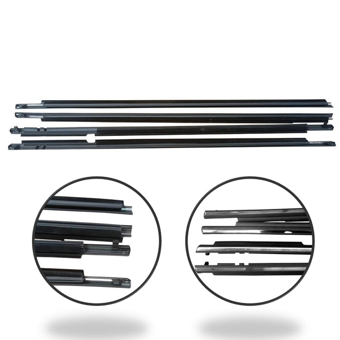 Cepillo Lamevidrio Toyota Corolla 2009-2014 Cromado Externo X4