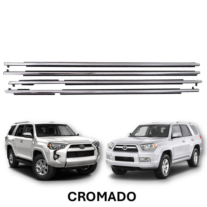 Cepillo Lamevidrio Toyota 4Runner 2010-2024 Cromado Externo X4