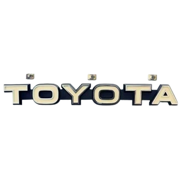 Emblema "Toyota" Parrilla Toyota Land Cruiser Fj40 Fj45 Techo Duro 1979-1986