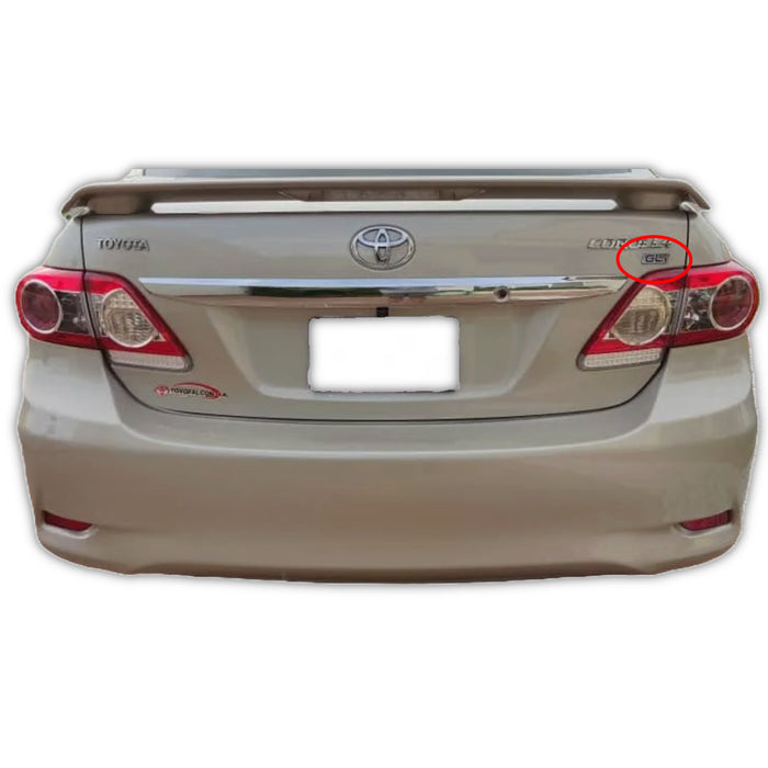 Emblema "Gli" Maleta Toyota Corolla 2009-2014