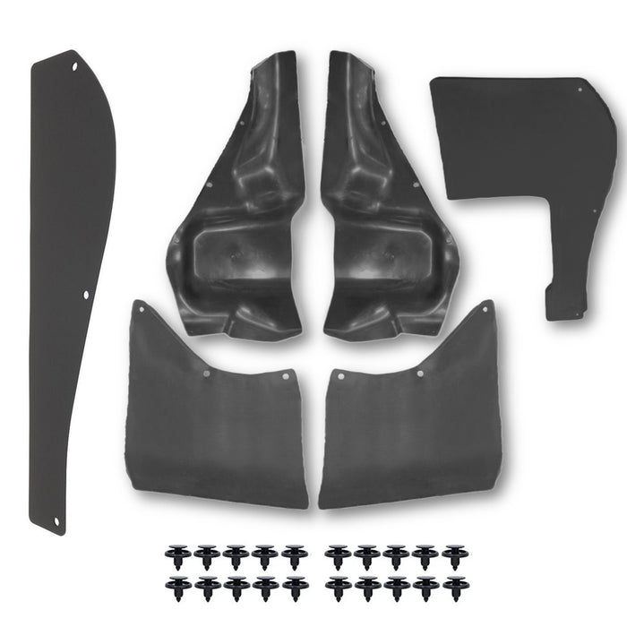 Faldones Motor Toyota Land Cruiser Fj80 Autana Burbuja 1990-2009 Juego X6