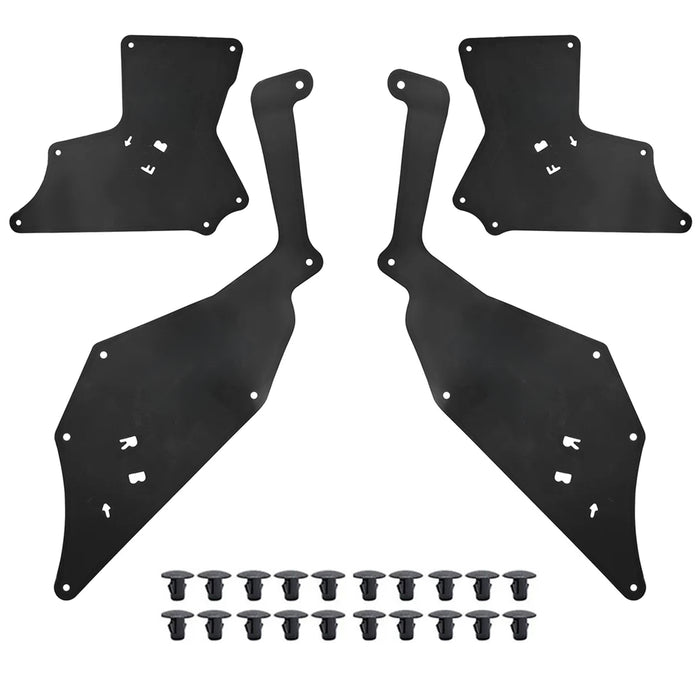 Faldones Motor Toyota Hilux Fortuner 2006-2017 Juego X4