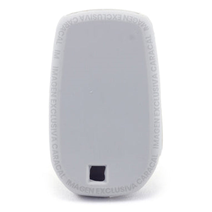 Forro Control Silicone Toyota Corolla Cross Land Cruiser Lc300 2021-2023 Hilux Revo Fortuner Dubai 2015-2025 4 Botones Gris