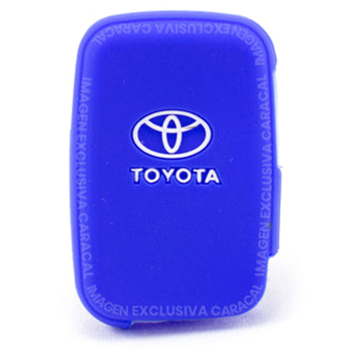 Forro Control Silicone Toyota 4Runner 2010-2021 3 Botones Azul