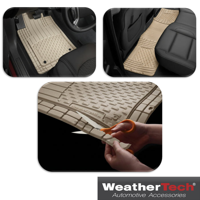 Alfombra 3 Piezas Corrida XL Weathertech Universal Beige