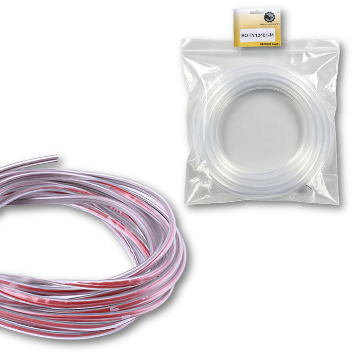 Goma Protector Filo Puerta Antichoque Universal Rollo Transparente