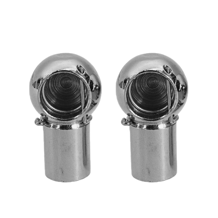 Punta Gato Amortiguador Rosca M6 Bola 10Mm Metálica X2