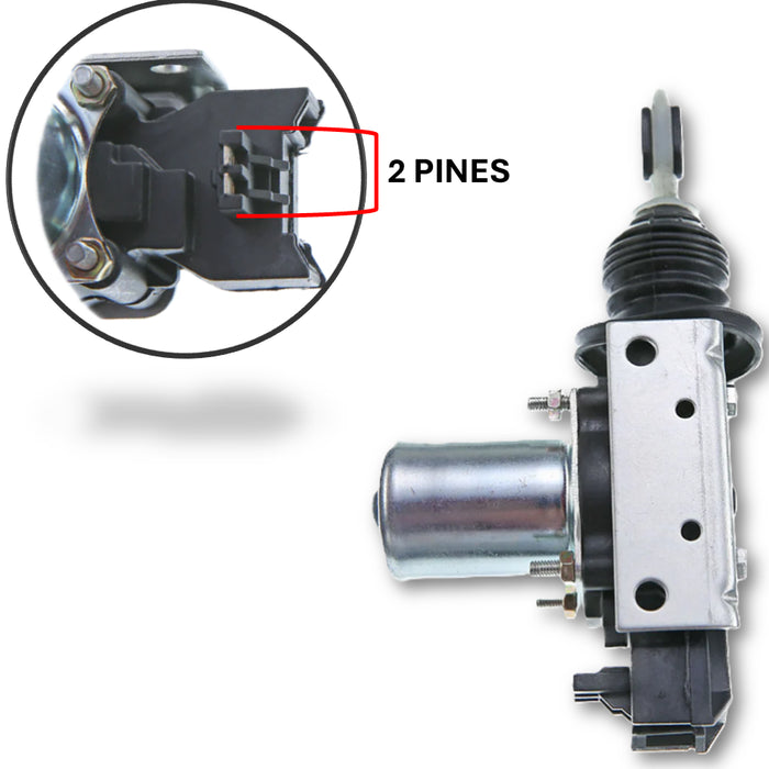 Solenoide Actuador Puerta Heavy Duty Universal Metálico Rolucom