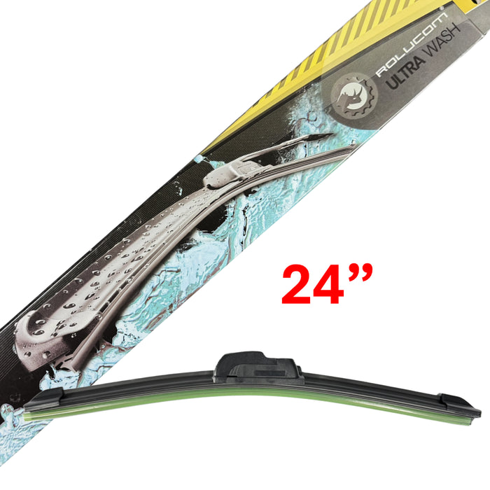 Cepillo Limpiaparabrisas 24" 61Cm Enganche Tipo Gancho Rolucom