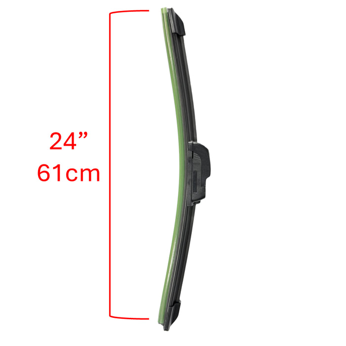 Cepillo Limpiaparabrisas 24" 61Cm Enganche Tipo Gancho Rolucom